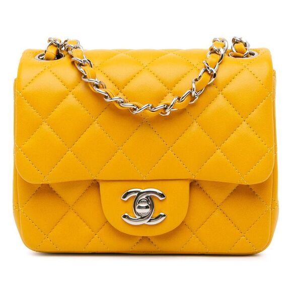 chanel Handbags - Pre Loved chanel Women Yellow Crossbody Bags